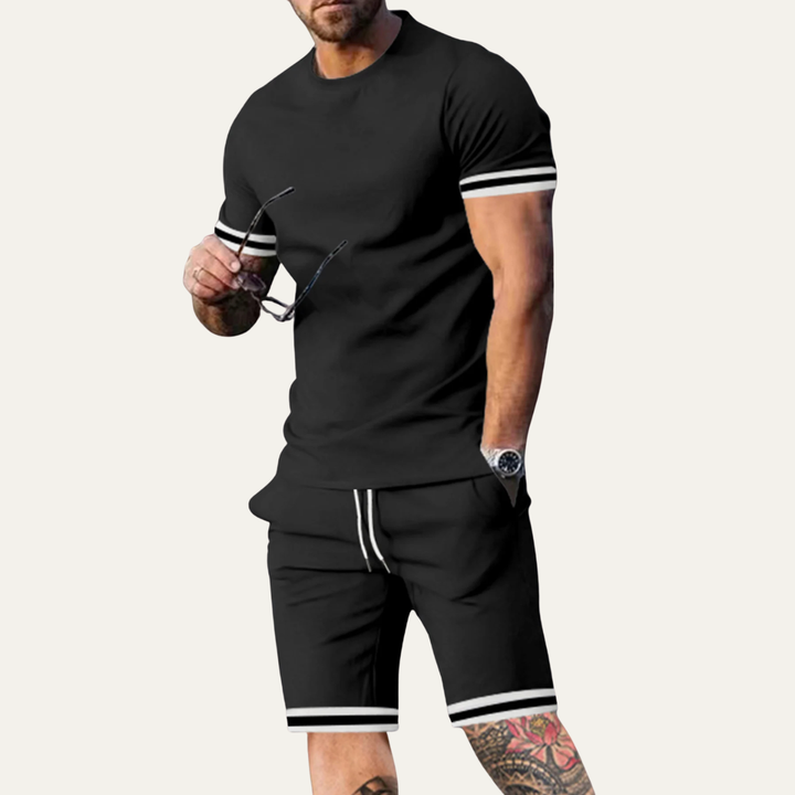 Michael Sydney men's summer set, front view