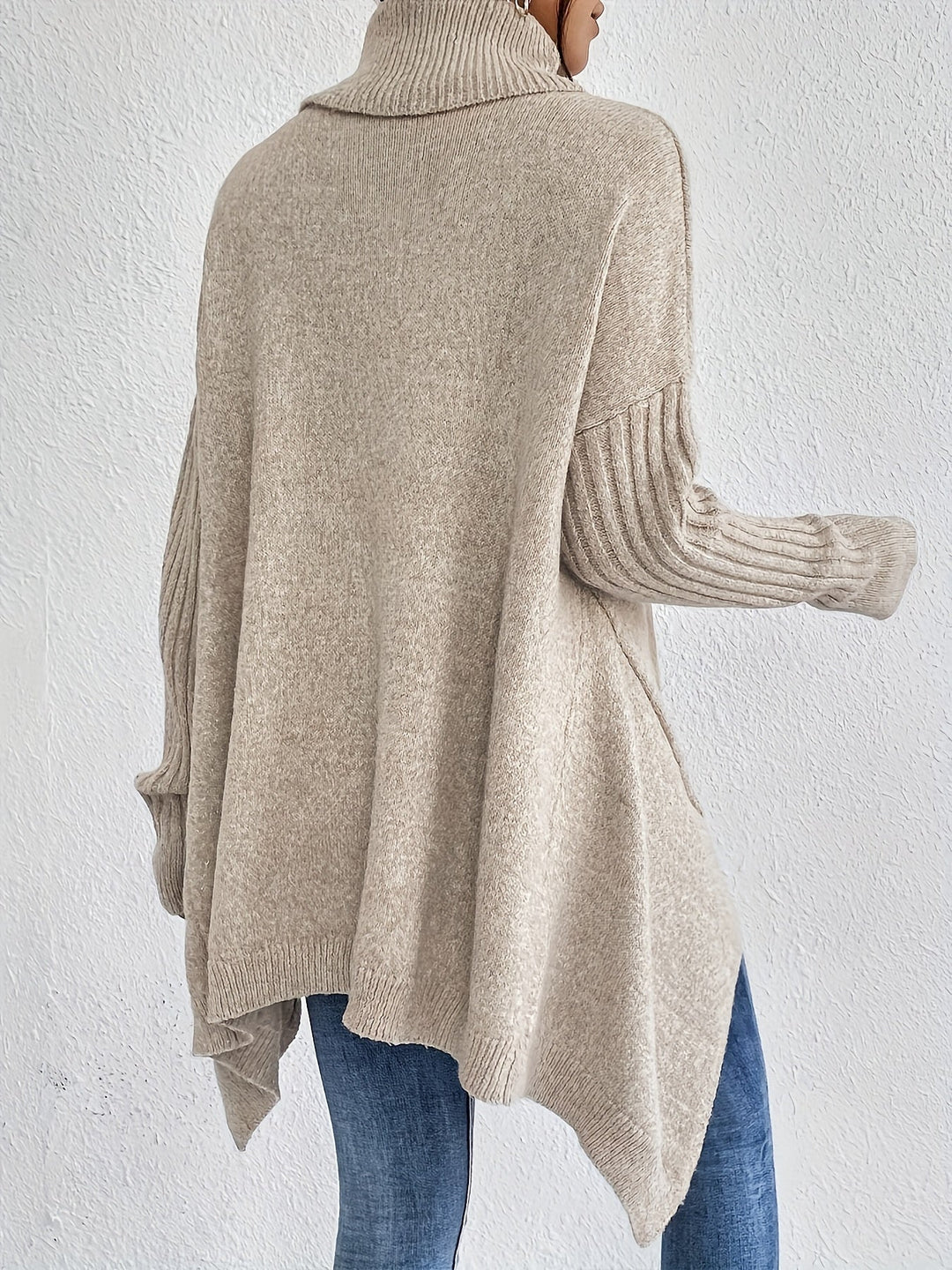 Shelley™ | Asymmetric Drape Jumper