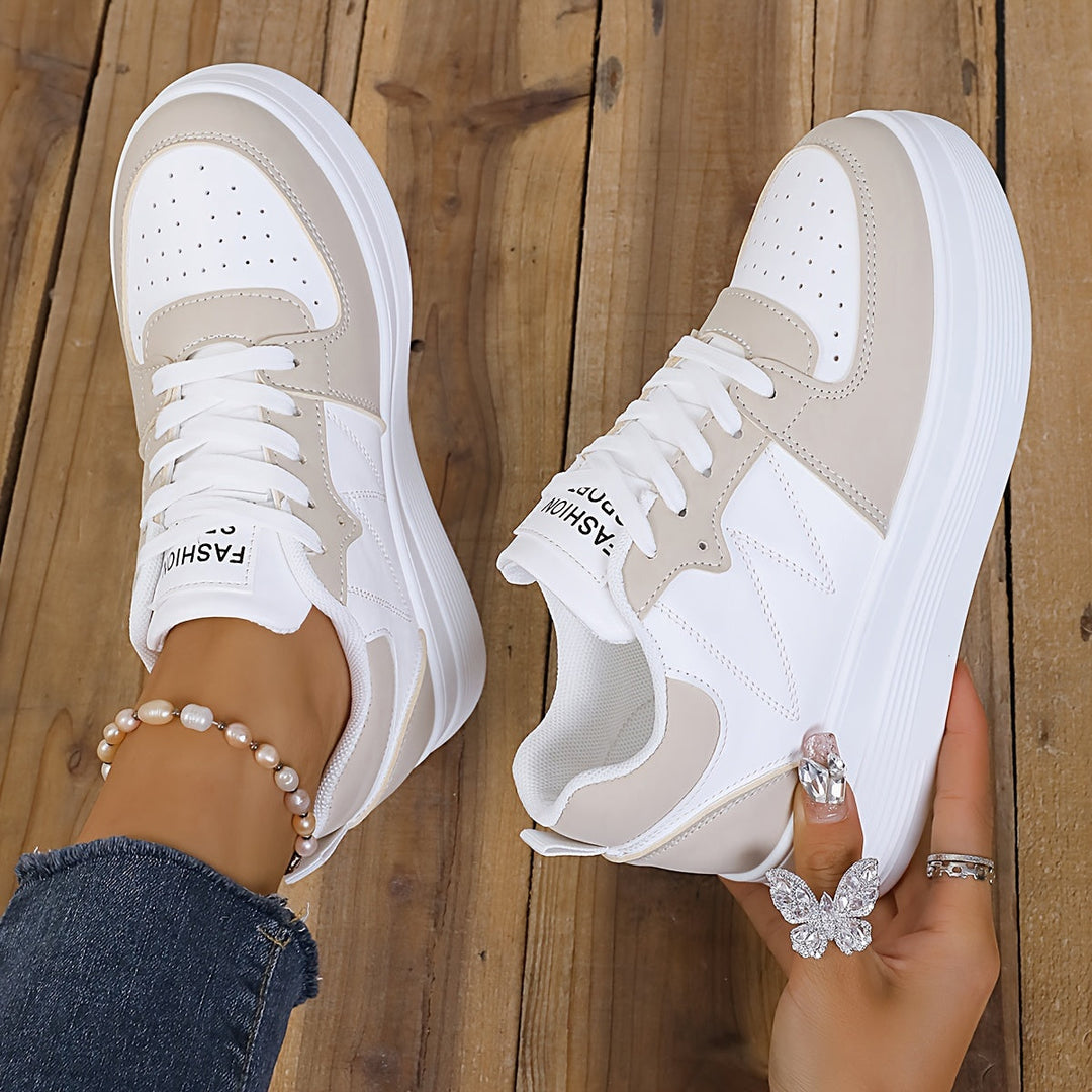 Edwina™ | Elegant Platform Sneakers