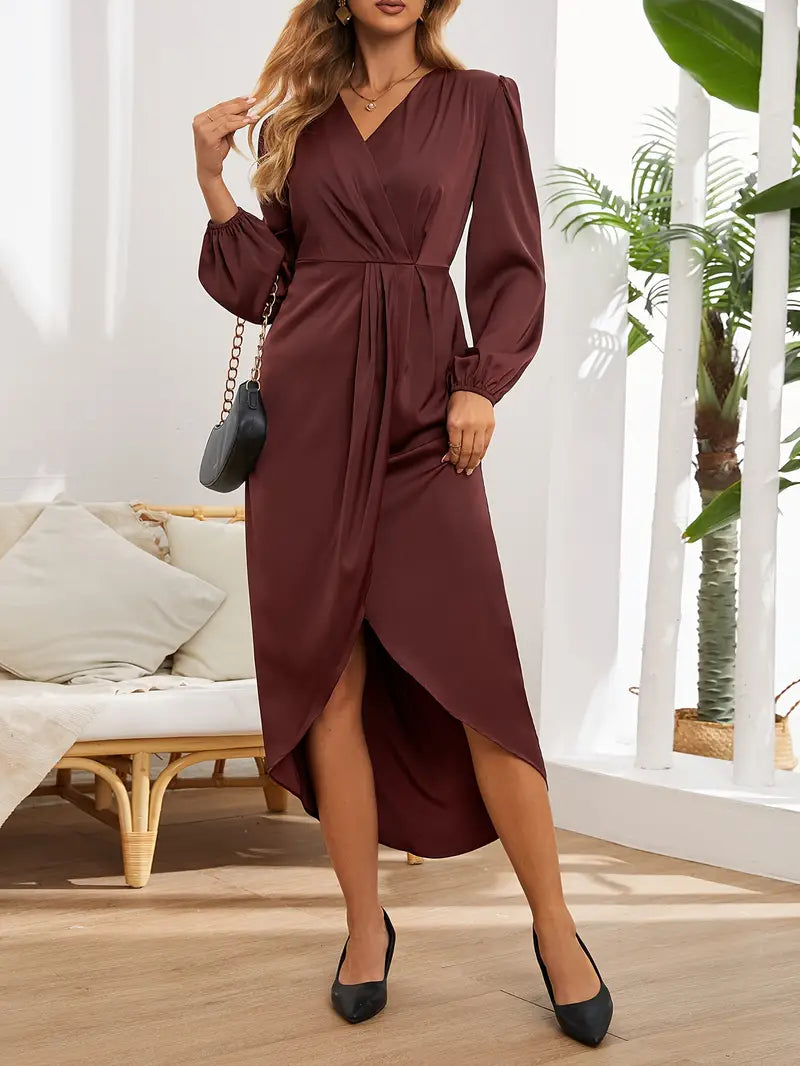 Connie™ | Draped Evening Dress