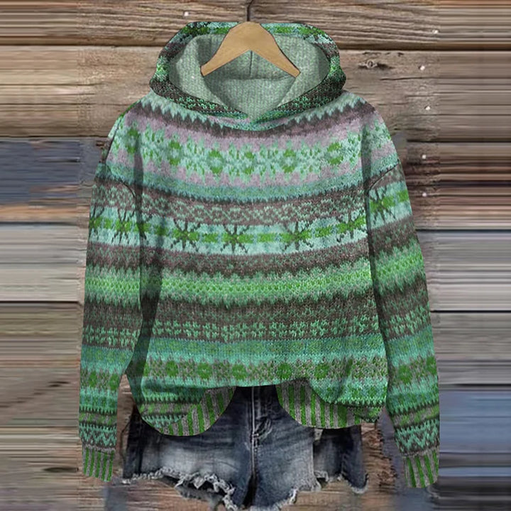 Selena™ | Retro Hooded Jumper