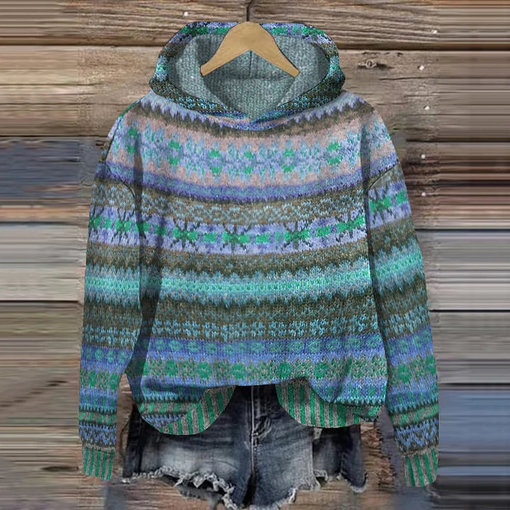 Selena™ | Retro Hooded Jumper
