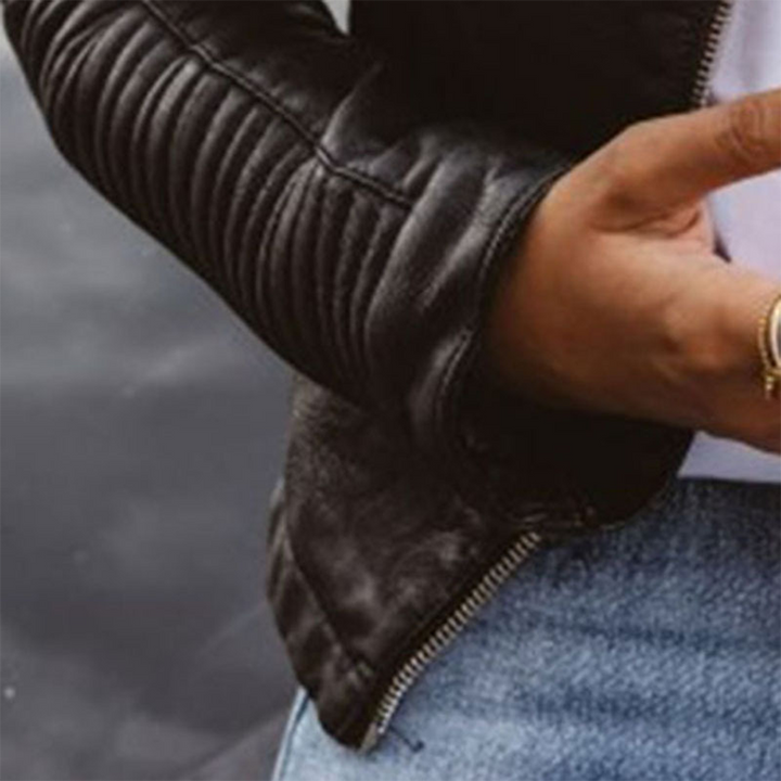 Marjorie™ | Classic Biker Jacket