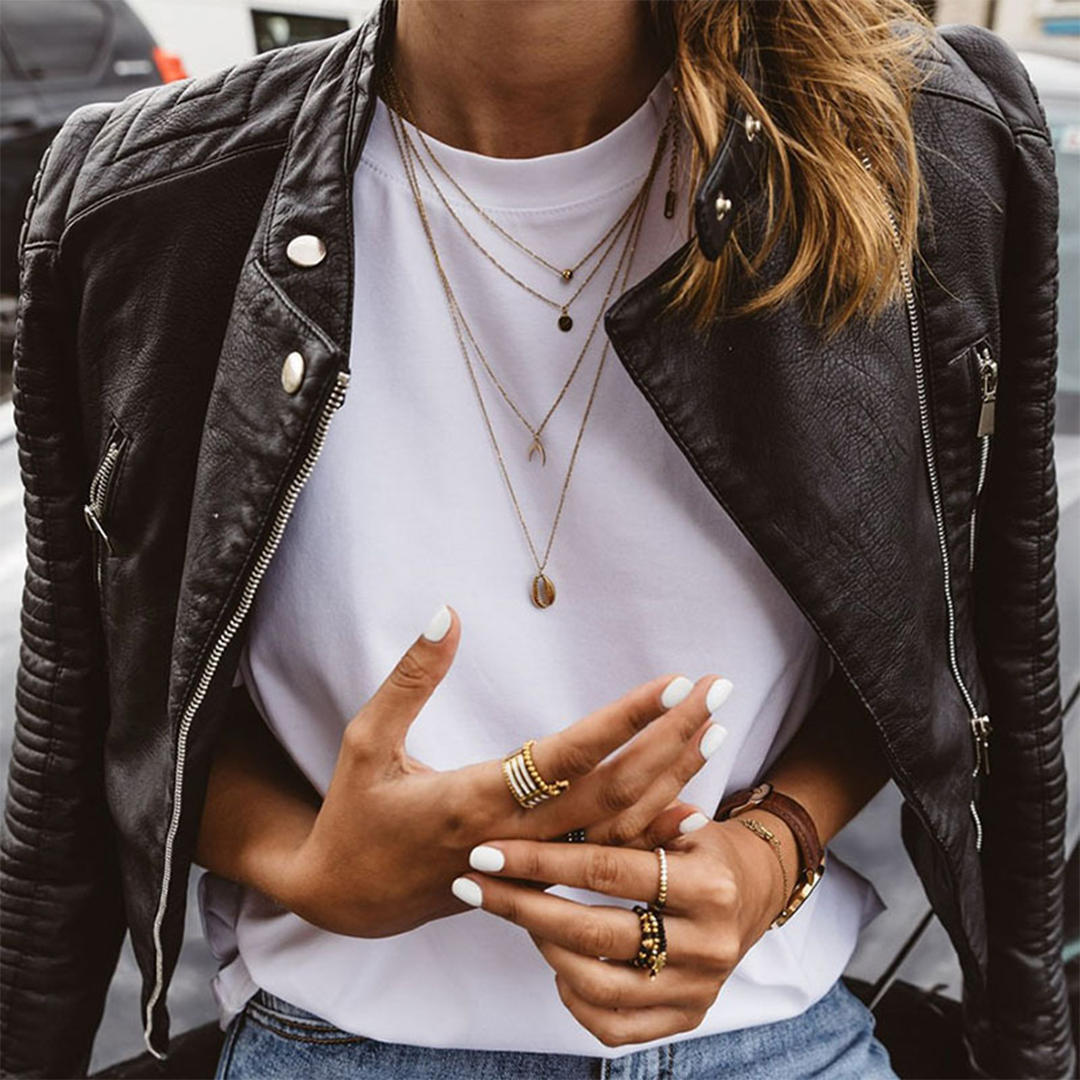 Marjorie™ | Classic Biker Jacket