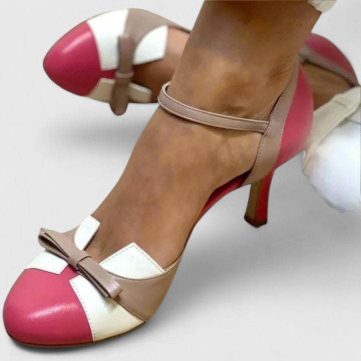 Carolyn™ | Soft Strap Comfort Heels