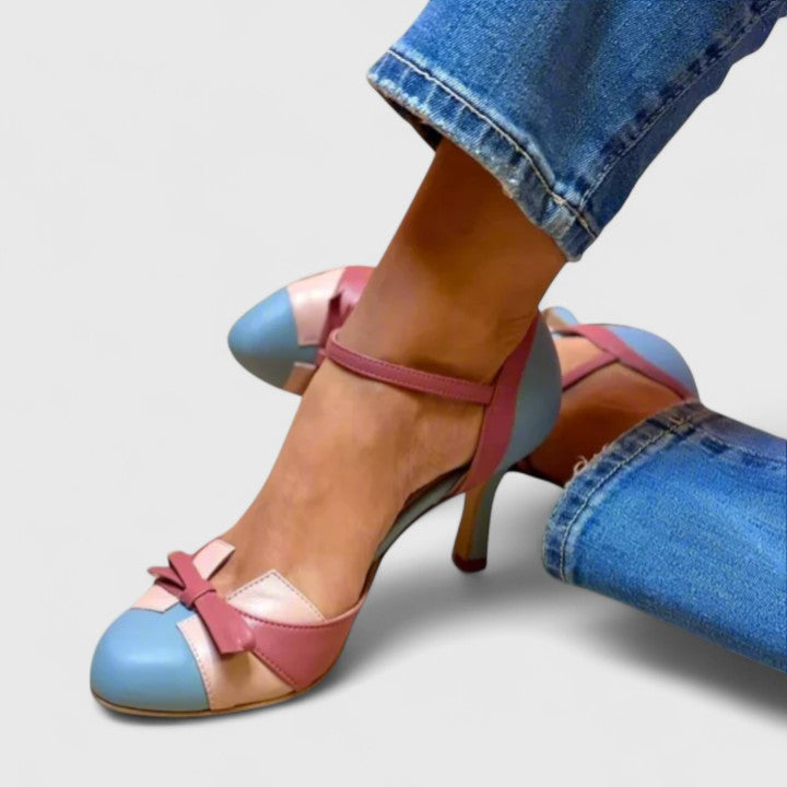 Carolyn™ | Soft Strap Comfort Heels