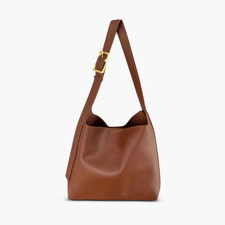 Elspeth™ | Classic Tan Bucket Bag