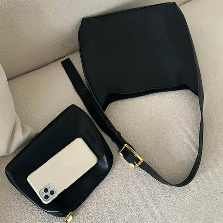 Elspeth™ | Classic Tan Bucket Bag