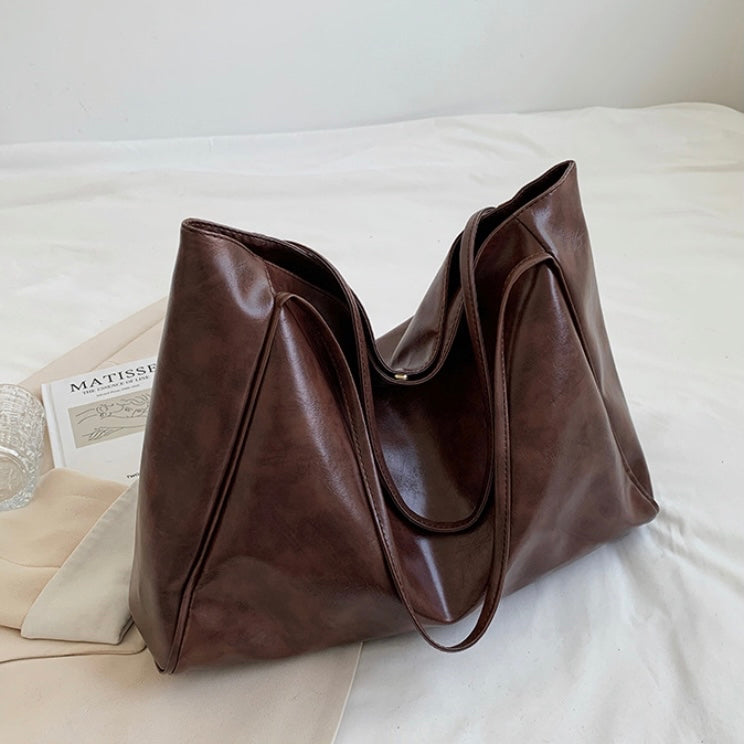 Lucinda™ | Glossy Finish Shoulder Bag