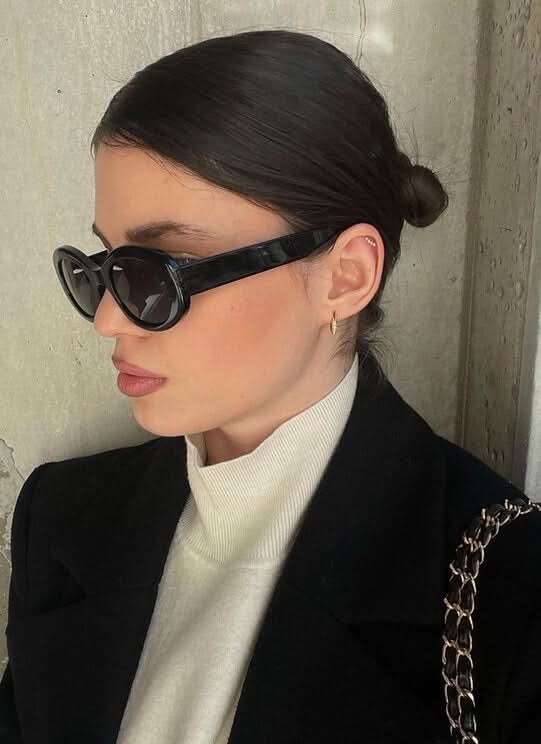 Prue™ | Oval Vintage Sunglasses