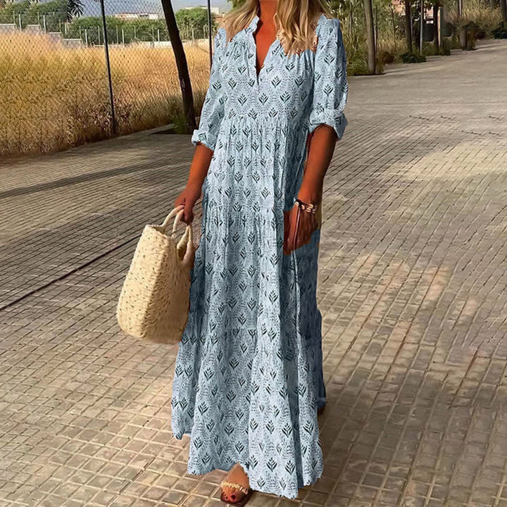 Monica™ | Elegant Boho Maxi Dress