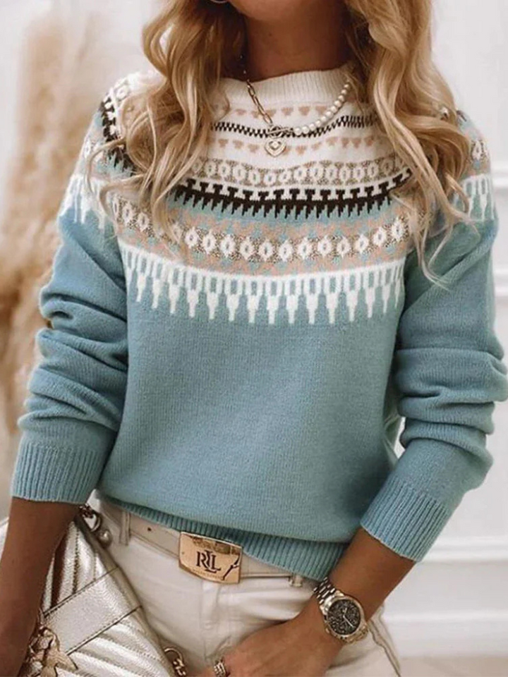 Tracey™ | Nordic Pattern Jumper