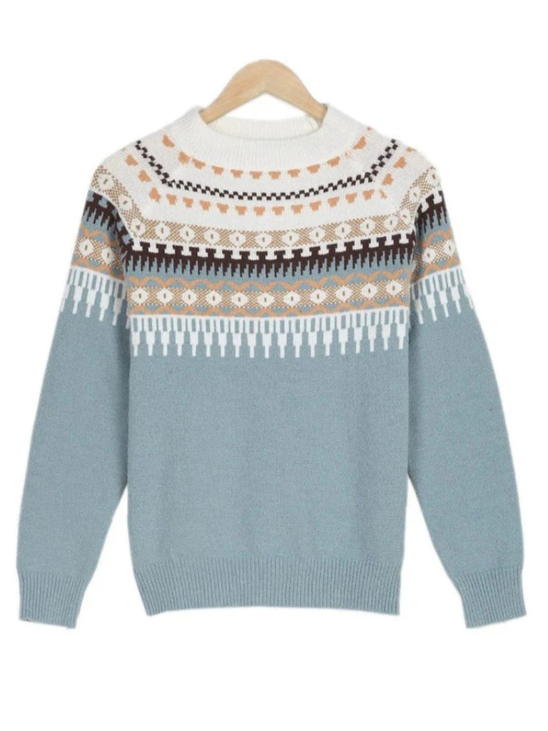 Tracey™ | Nordic Pattern Jumper