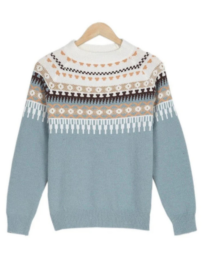 Tracey™ | Nordic Pattern Jumper