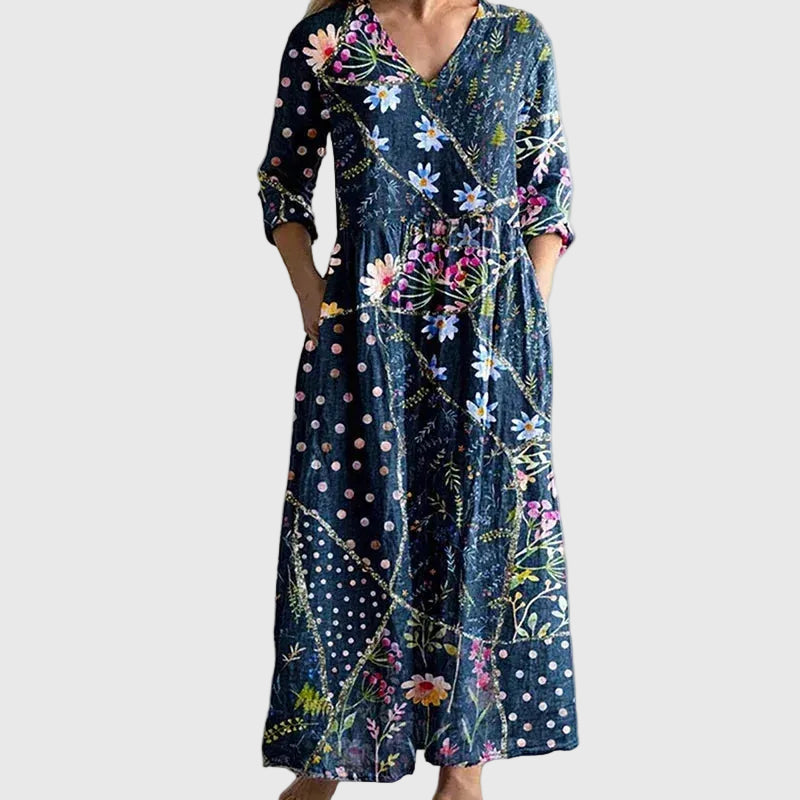 Melissa™ | Graceful Flowing Maxi Dress