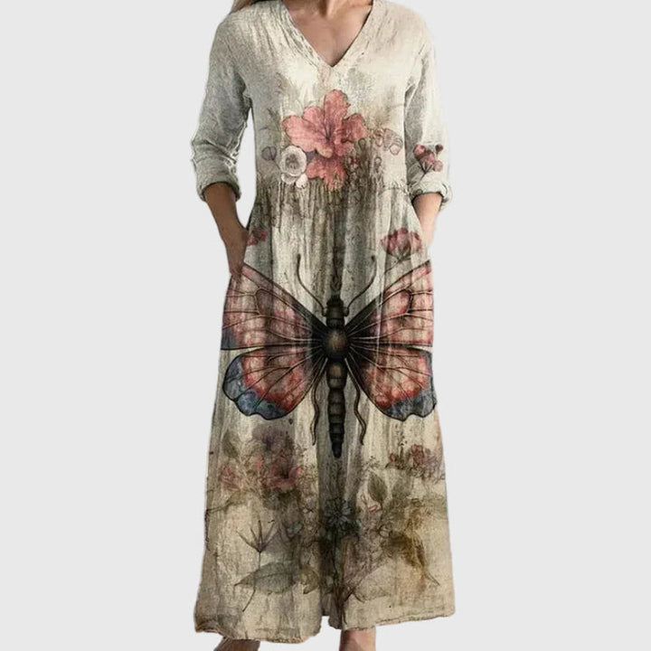 Melissa™ | Graceful Flowing Maxi Dress