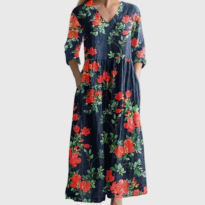 Melissa™ | Graceful Flowing Maxi Dress