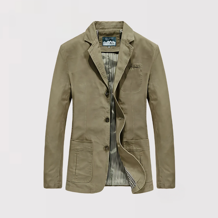 Michael Sydney men's business blazer, front view