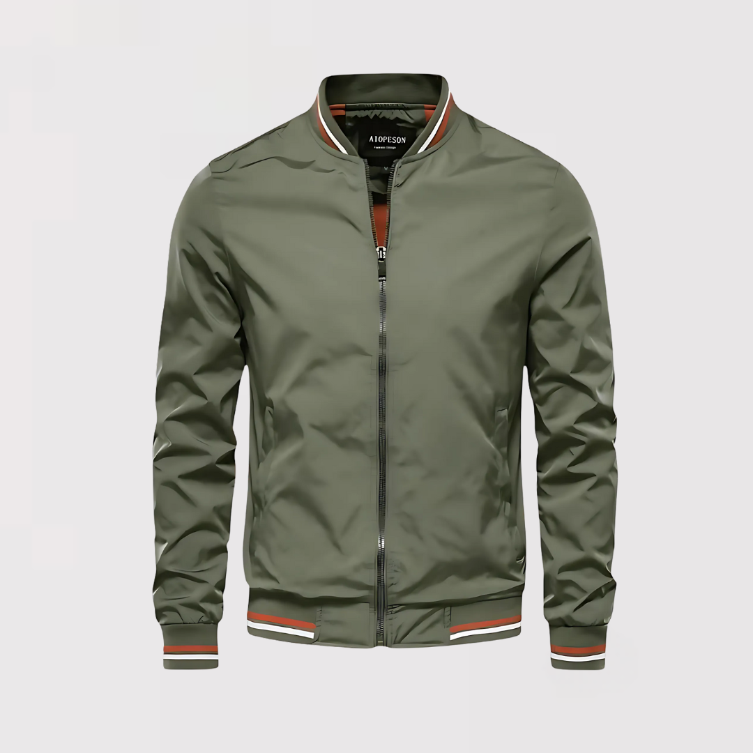 Michael Sydney men's lightweight jacket, front view