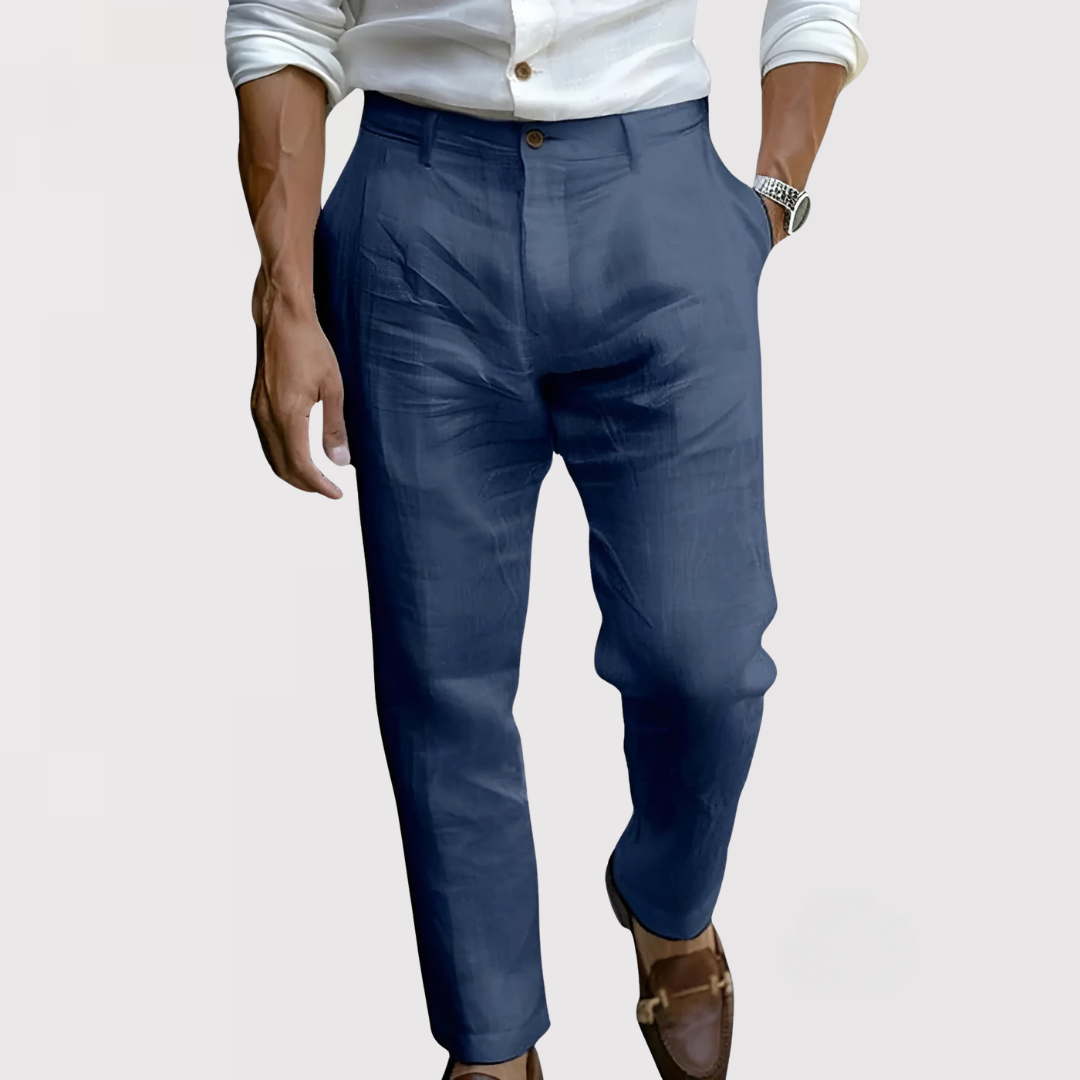 Michael Sydney men's Summer pants, front view