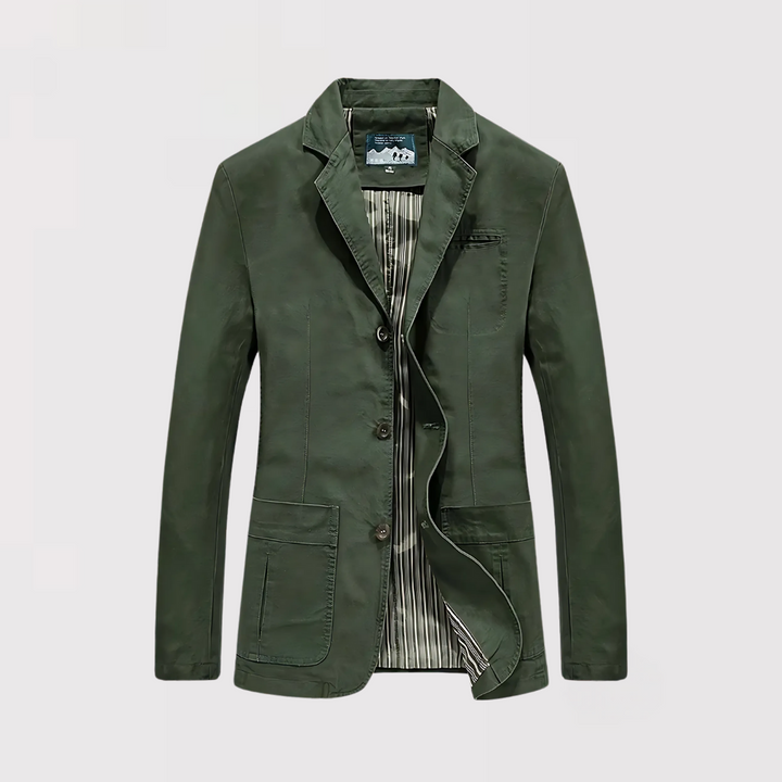 Michael Sydney men's business blazer, front view