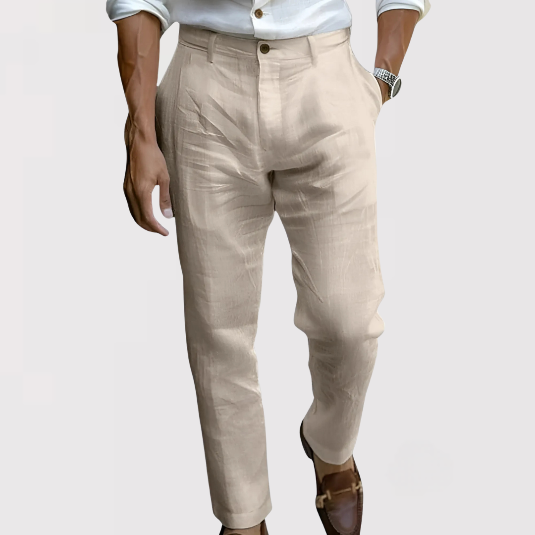 Michael Sydney men's Summer pants, front view
