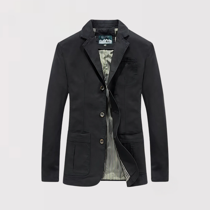 Michael Sydney men's business blazer, front view