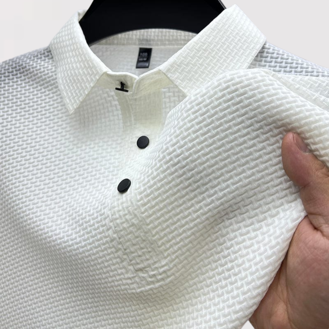 Michael Sydney men's polo shirt, front view