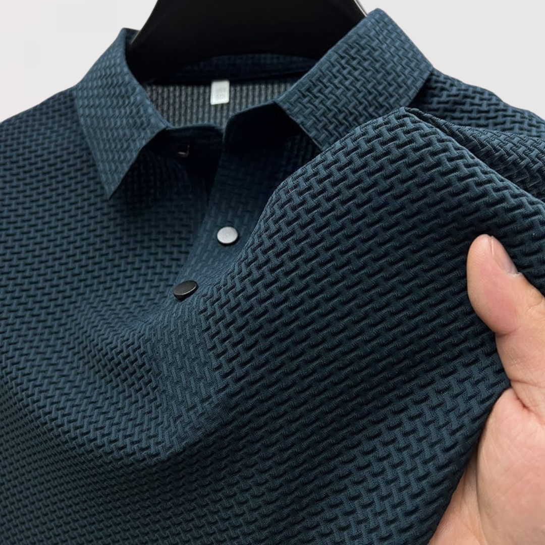 Michael Sydney men's polo shirt, front view