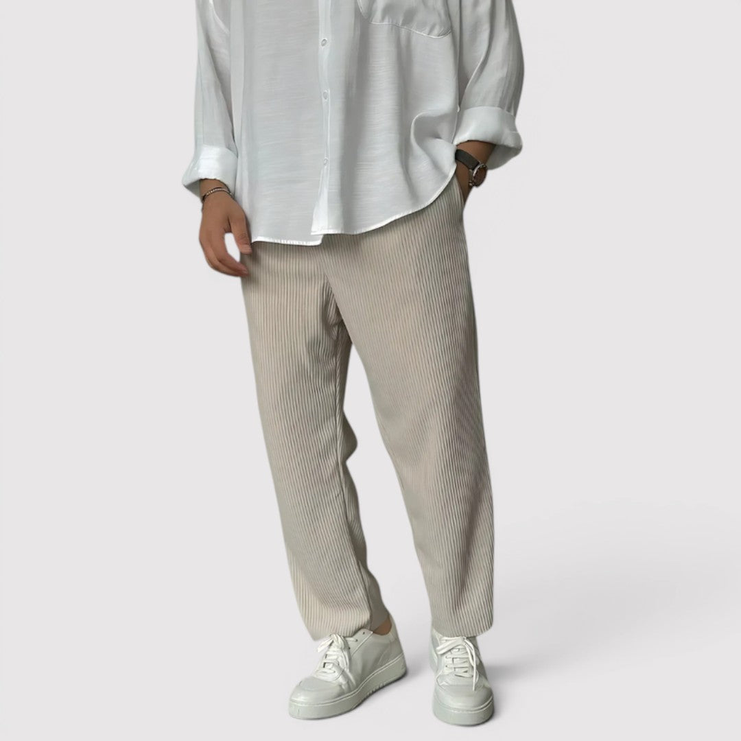Michael Sydney men's Relaxed pants, front view