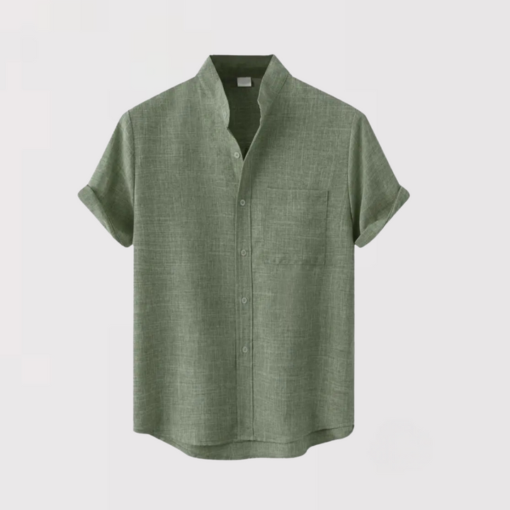 Michael Sydney men's short sleeve shirt, front view