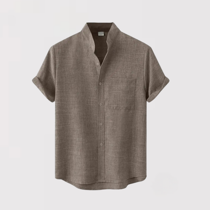 Michael Sydney men's short sleeve shirt, front view