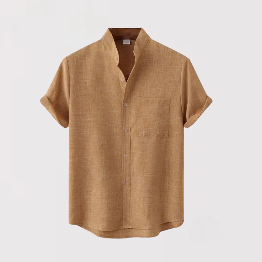 Michael Sydney men's short sleeve shirt, front view