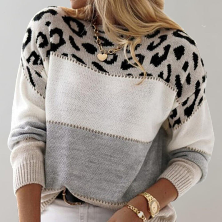 Rosemary™ | Leopard-Accent Jumper