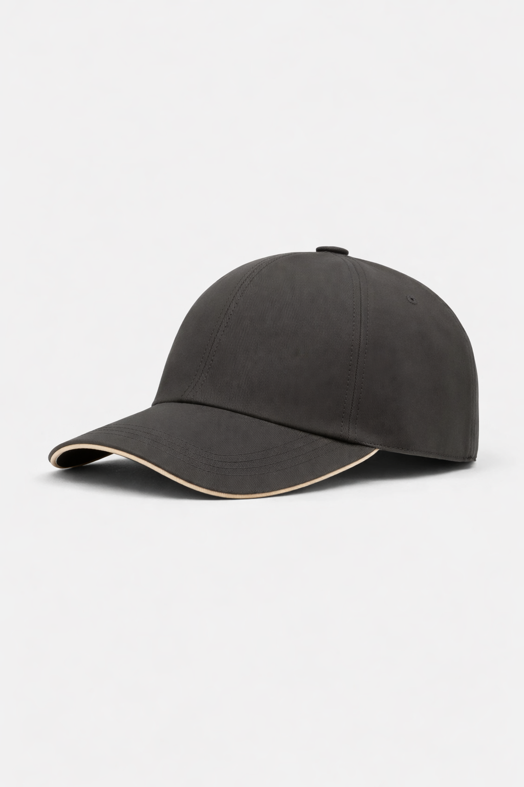 Michael Sydney men's dark olive cap, front view