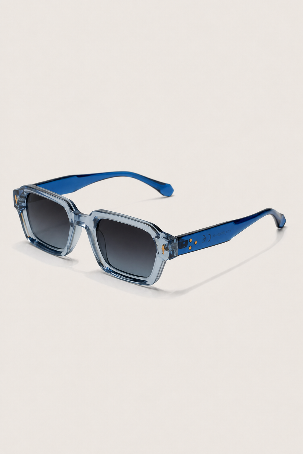 Michael Sydney men's Sunglasses Clear Blue, front view