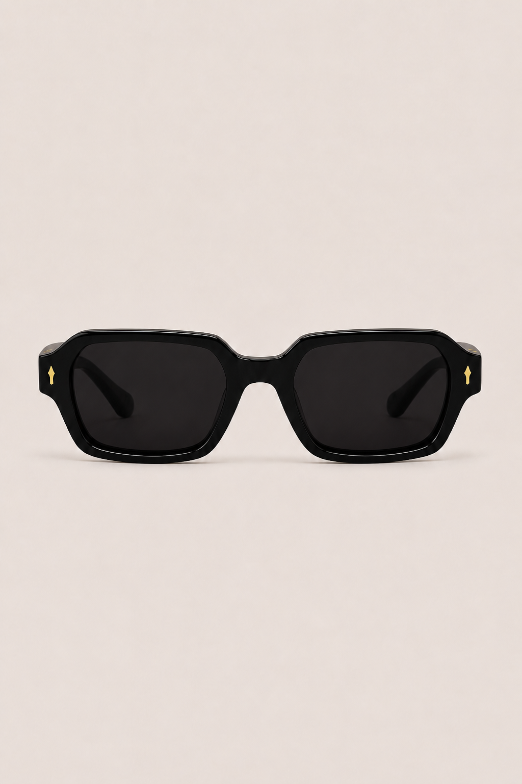Michael Sydney men's Sunglasses Black, front view