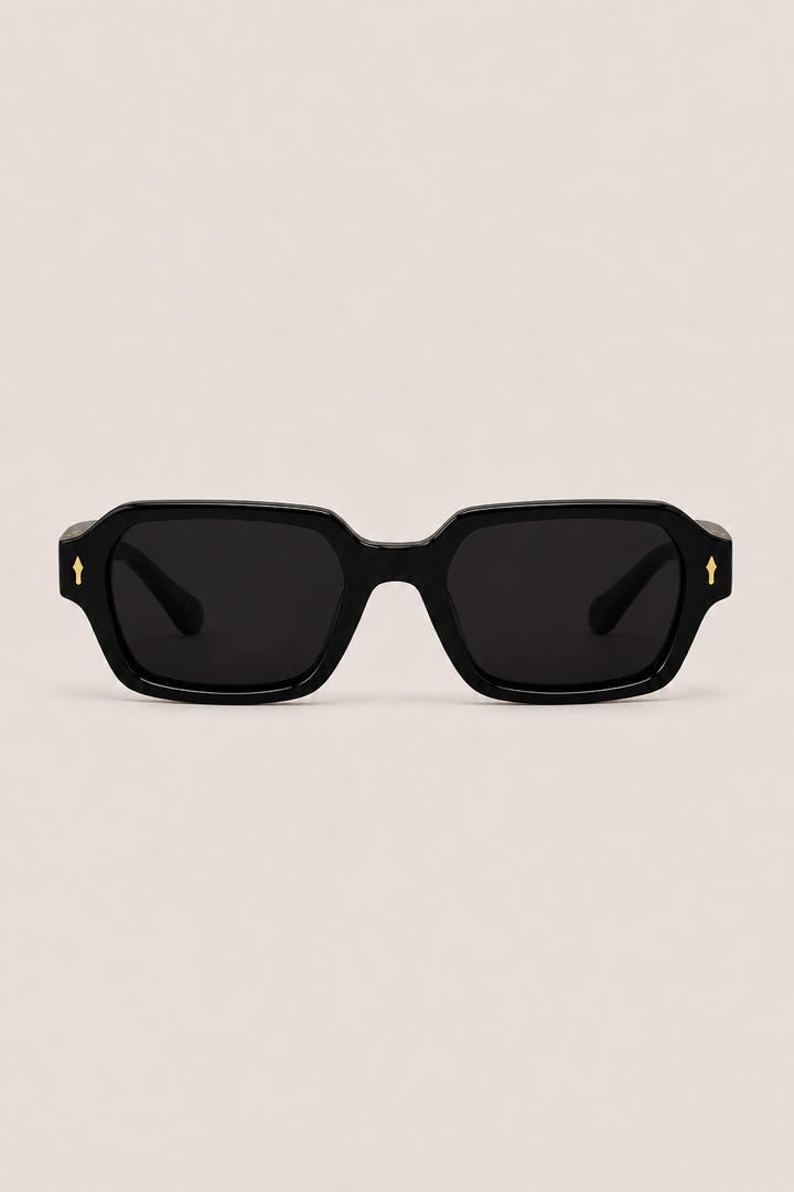 Michael Sydney men's Sunglasses Black, front view