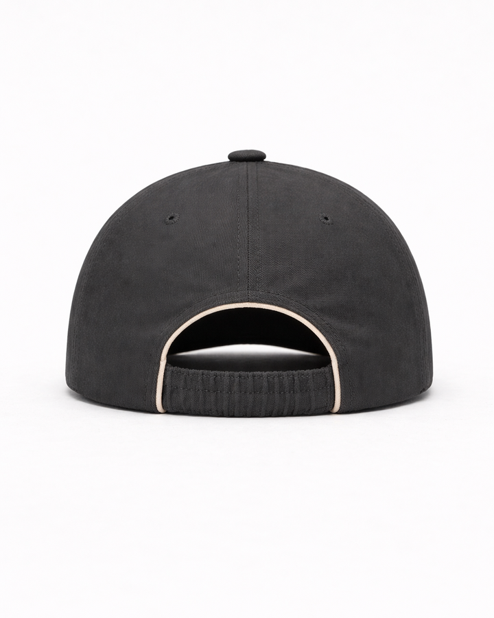 Michael Sydney men's dark olive cap, front view