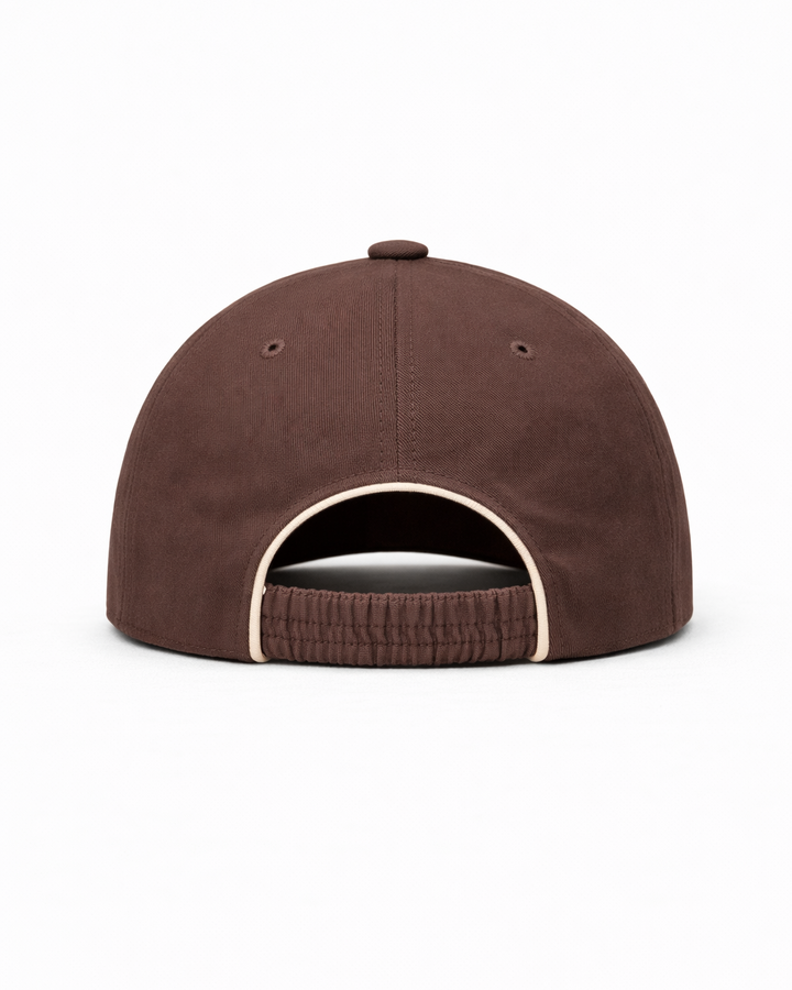 Michael Sydney men's brown cap, front view