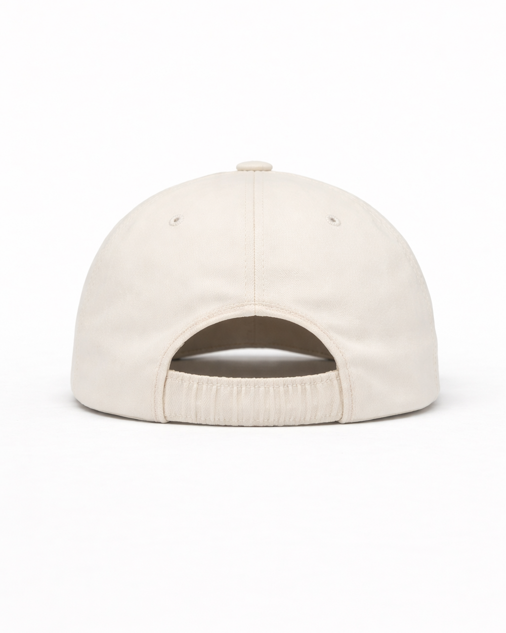 Michael Sydney men's cream cap, front view