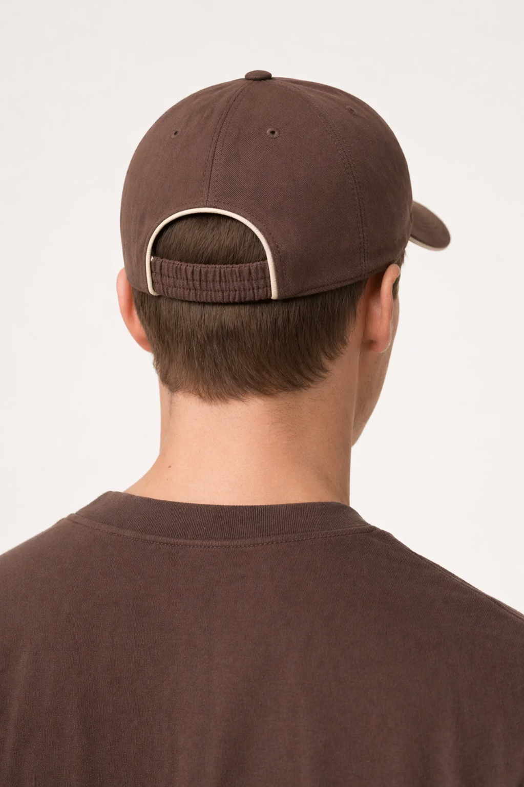 Michael Sydney men's brown cap, front view