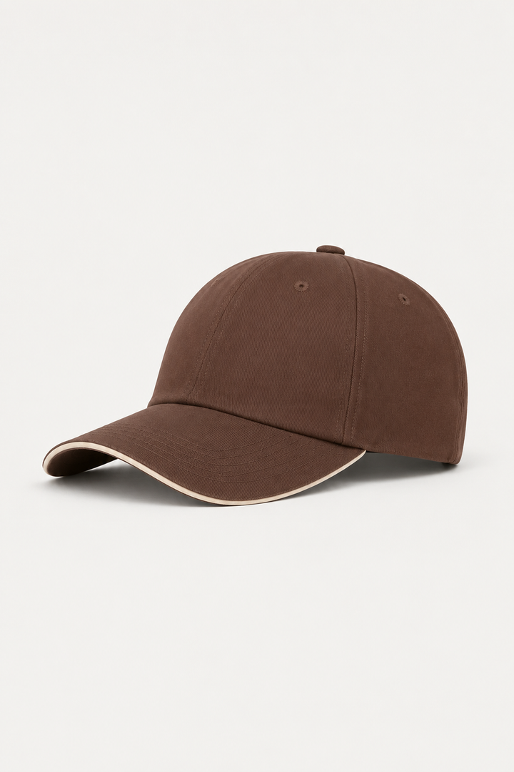 Michael Sydney men's brown cap, front view