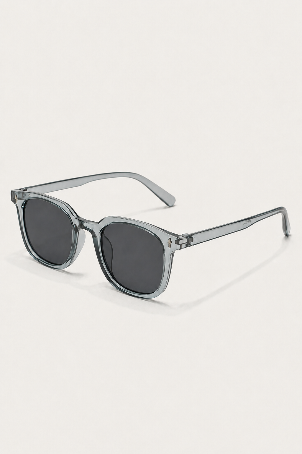 Michael Sydney men's Sunglasses Clear Grey, front view