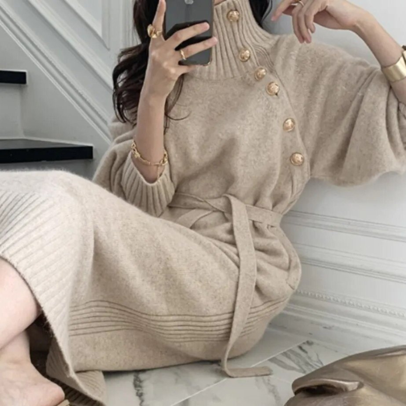 Diana™ | Cosy Wrap Dress