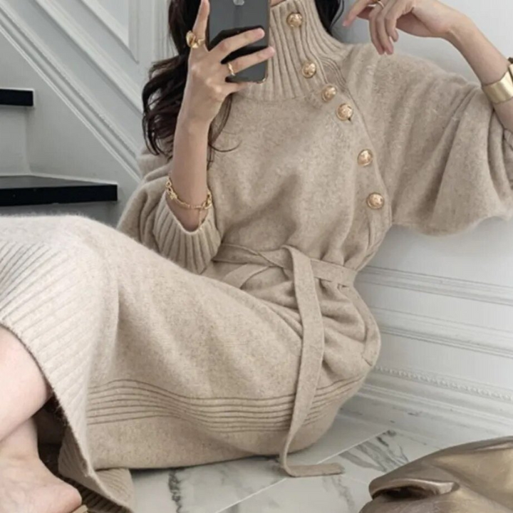 Diana™ | Cosy Wrap Dress