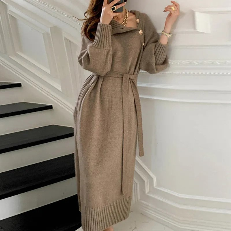 Diana™ | Cosy Wrap Dress