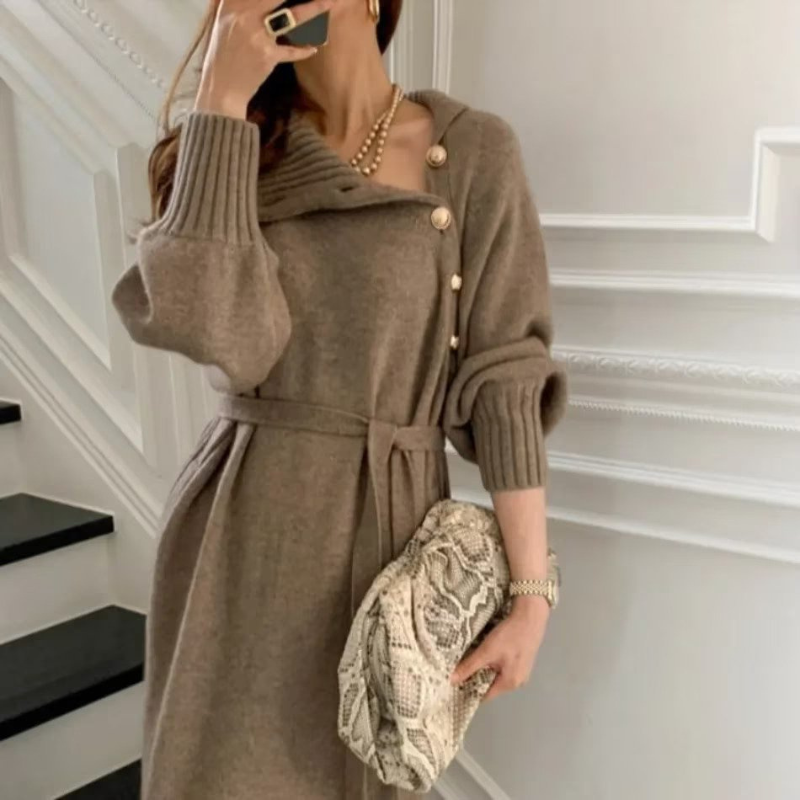 Diana™ | Cosy Wrap Dress