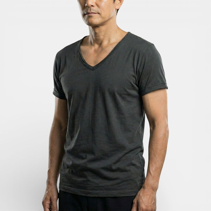 Michael Sydney men's ultra-soft basic t-shirt, front view