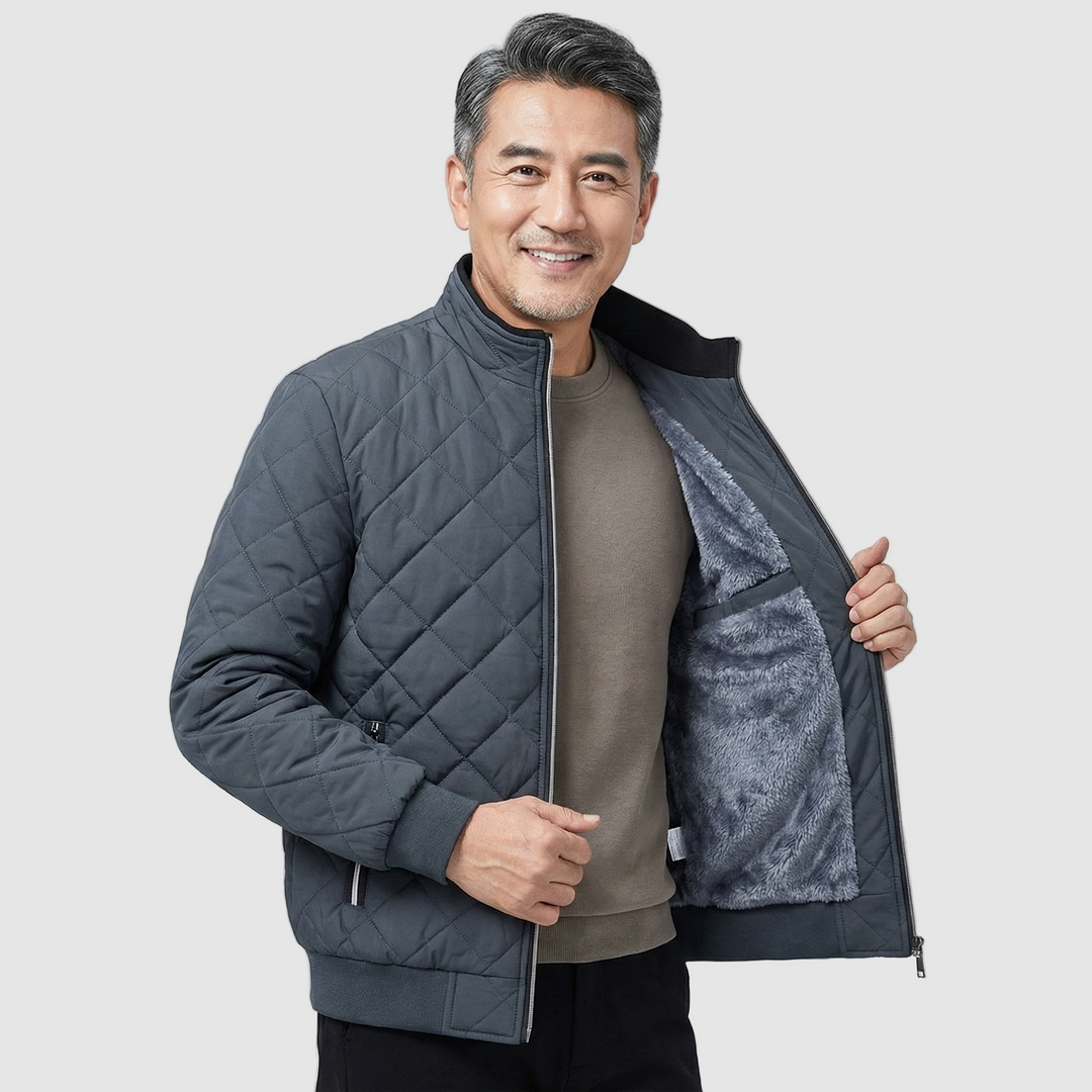 Michael Sydney men's winter jacket, front view